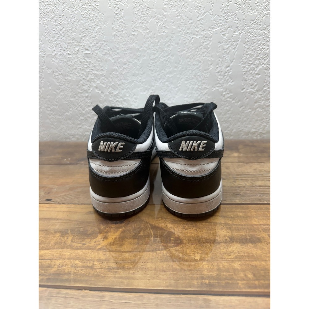 Nike Dunk Low Panda Black White CW1588-100 Kids Size 3Y Sneakers - Picture 4 of 7